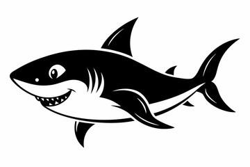  baby shark silhouette