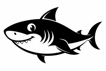  baby shark silhouette