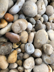 Vibrant Colorful Pebbles and Beautiful Stones Creating Natural and Unique Textures in Nature