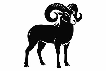  bighorn  sheep  bighorn sheep silhouette vector