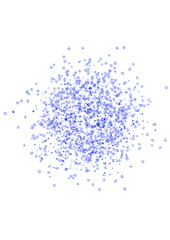 blue glitter- luxury glistering sparkle shimmer confetti. luminous Shiny glittering dust