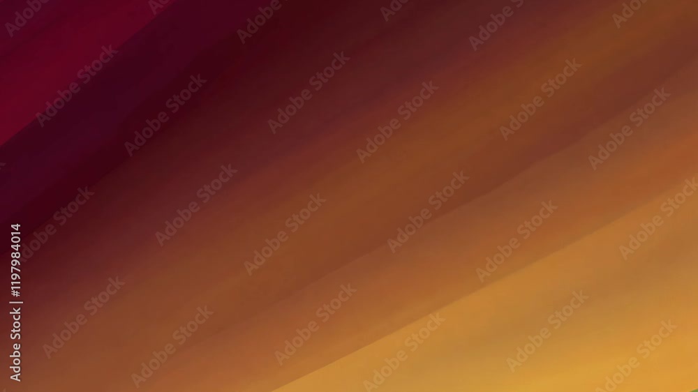 Poster gradient zoom out video, crimson to amber, with undulating motion and a vertical transition, gradien