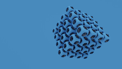 3d Abstract Design. 3d render © neurostructure