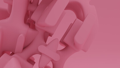 3d Abstract Design. 3d render © neurostructure