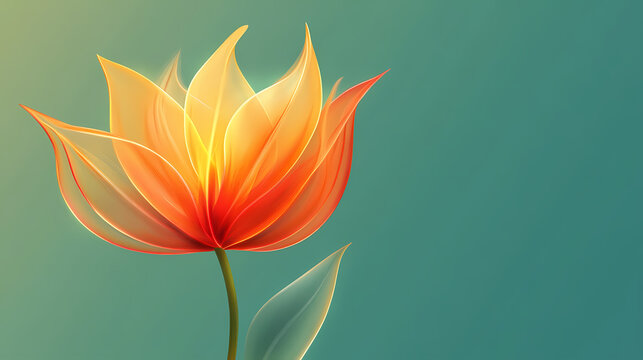 Stoplicht op oranje groen en oranje - frontaal aanzicht. Firepetal. Illustration