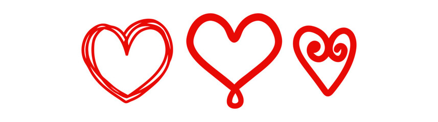 valentines outline sign