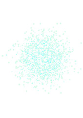 blue glitter- aqua green sparkle shimmer confetti. luminous Shiny glittering dust