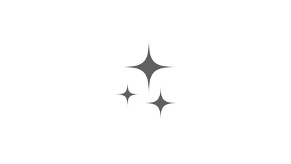 flat stars on background