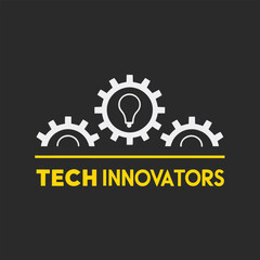 Modern Tech Innovators logo vector art for company branding. Sleek, professional, and creative design for business identity and corporate logos. Perfect for tech-driven industries.