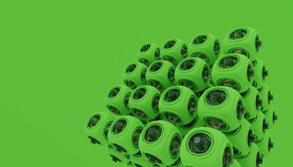 3d Abstract Design. 3d render © neurostructure