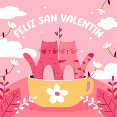 SAN VALENTIN GATITOS