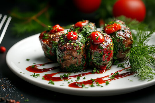 Boulettes de viande &agrave; l'aneth