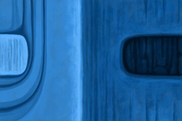 Abstract image for printing - digital painting. The picture is painted by hand on a tablet. © neurostructure