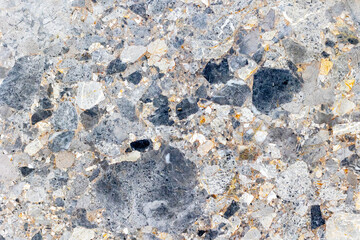 Blue and gray marble surface with natural stone texture