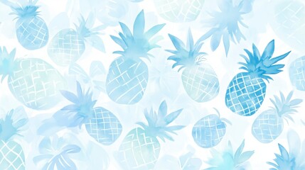 seamless background with ananas