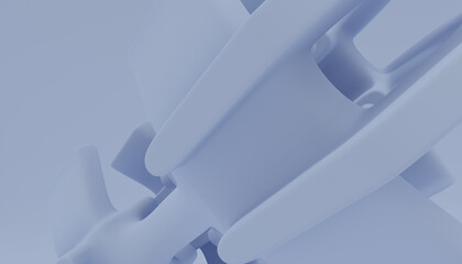 3d Abstract Design. 3d render © neurostructure