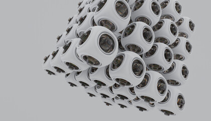 3d Abstract Design. 3d render © neurostructure