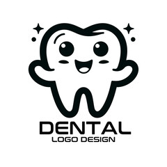 Fototapeta premium Dental Vector Logo Design