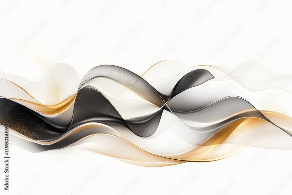 Poster a simple, elegant depiction of a whale tail emerging from stylized waves, drawn with clean lines and