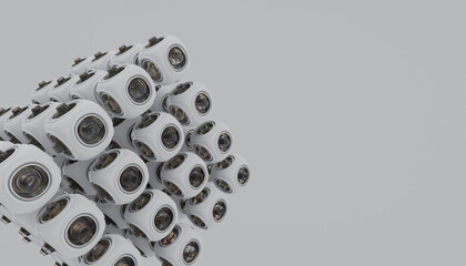 3d Abstract Design. 3d render © neurostructure