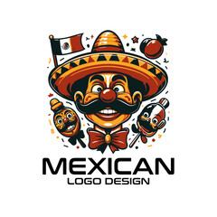 Mexican Vector Logo Design