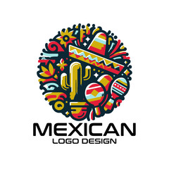 Mexican Vector Logo Design