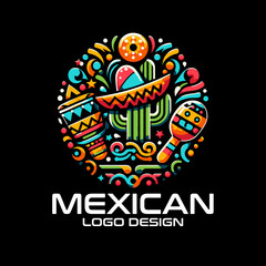 Mexican Vector Logo Design