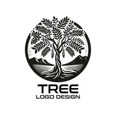 Tree Vector Logo Design