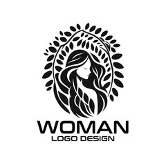 Woman Vector Logo Design