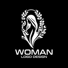 Woman Vector Logo Design