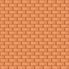 Obraz premium Seamless pattern artistic brick wall vector illustration print for textile, wallpaper, paper, pack etc geometrical background 