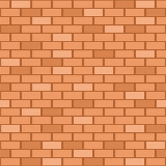 Seamless pattern artistic brick wall vector illustration print for textile, wallpaper, paper, pack etc geometrical background 