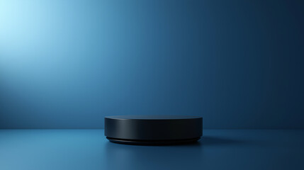 Minimalist Neutral Background with Modern Podium for Elegant Presentations