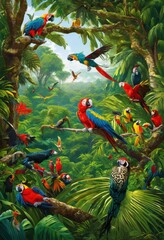 dynamic observation vibrant animal behaviors natural habitats showcasing diverse interactions ecological vibrancy, wildlife, ecology, fauna, ecosystem