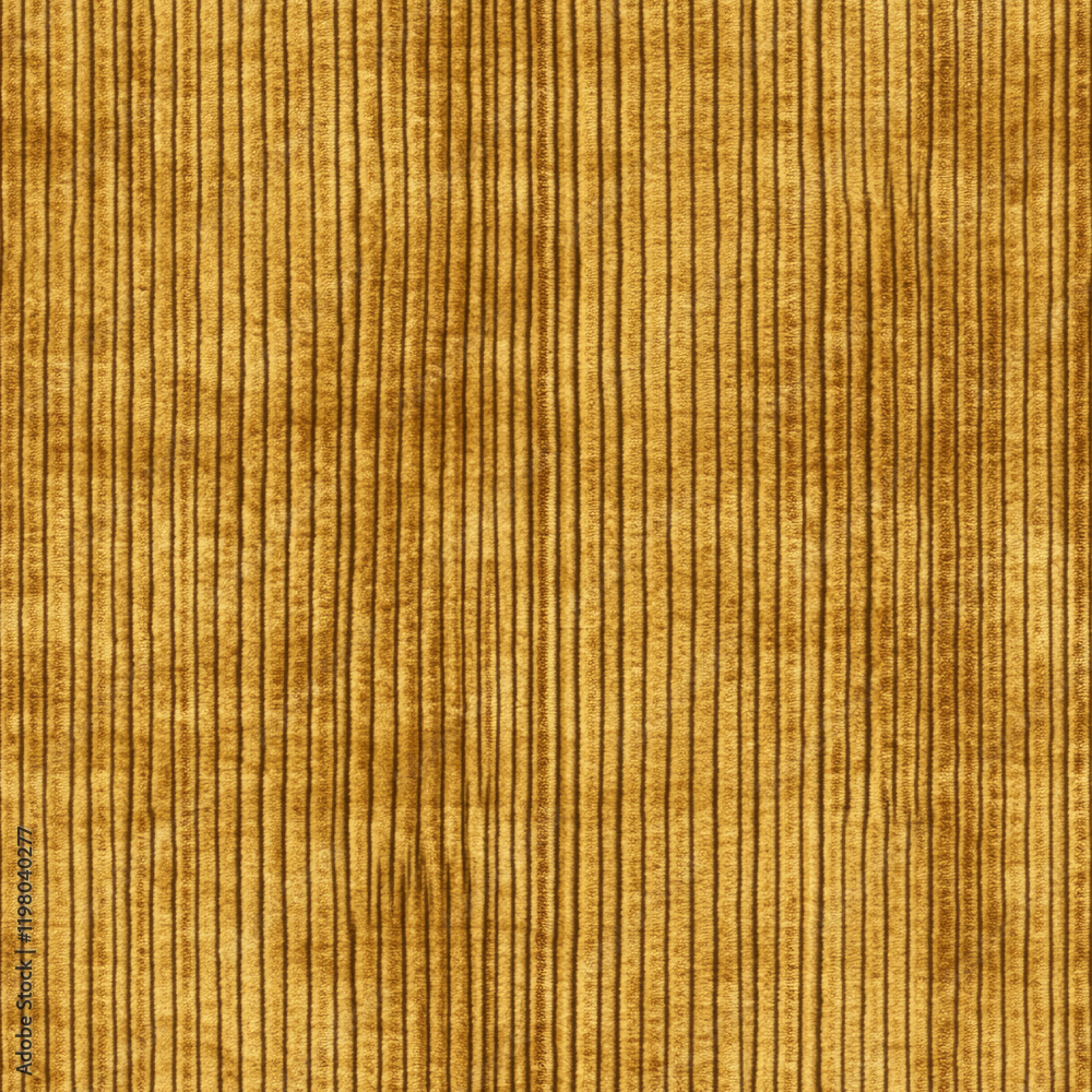 Aufkleber golden vertical striped texture with soft fabric pattern