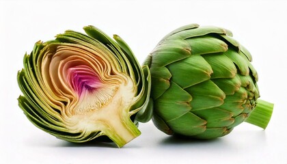 Obraz premium artichoke on a white background 6