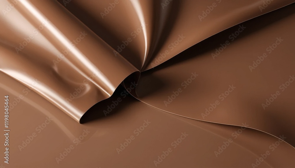 Poster mocha mousse textured background displaying smooth curves and shadows in natural light, ideal for cr