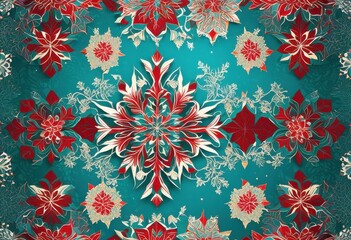 intricate snowflake patterns brightly colored solid backgrounds diverse distinctive shapes designs unique aesthetic appeal, art, artwork, texture, crystal