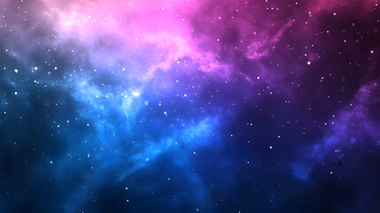 Naklejka premium Captivating Future Dusk: A Celestial Expanse with Brilliant Shades of Purple and Blue