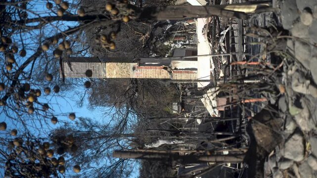 Wildfire Smoke Over Pacific Palisades, Los Angeles - January 13, 2025