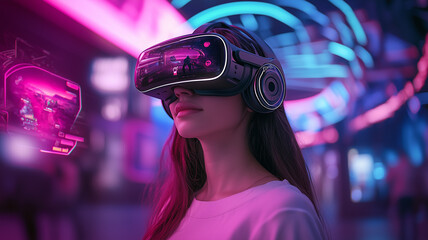 Immersive Digital Marketplace Experience with VR Technology

