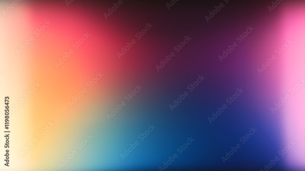 Poster abstract colorful gradient background image