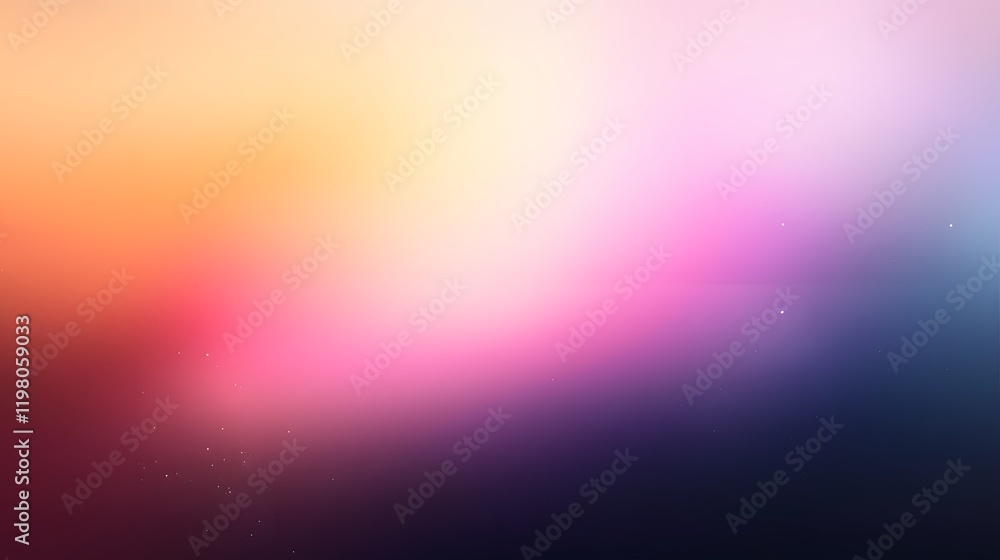 Aufkleber abstract colorful gradient background with subtle sparkle