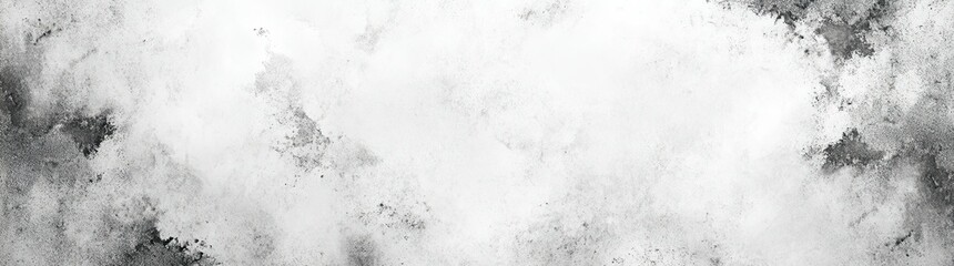 Obraz premium Abstract white grunge background, rough concrete texture banner for design and decoration in gray tones
