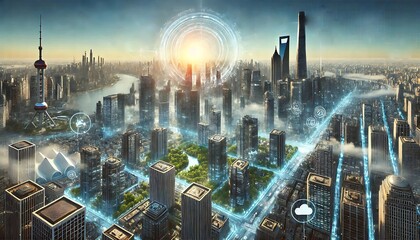 Digital twin ecosystems optimizing climate resilient infrastructure for urban planning.