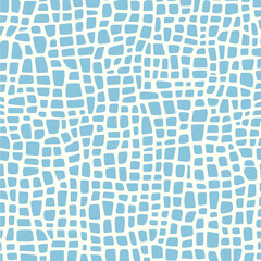 Abstract Irregular Grid Seamless Pattern