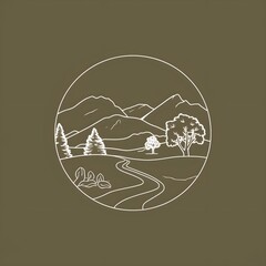 Naklejka premium hand drawn vector illustration of a tree