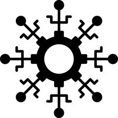 Complexity icon single vector illustration