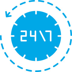 Availability icon single vector illustration