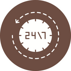 Availability icon single vector illustration